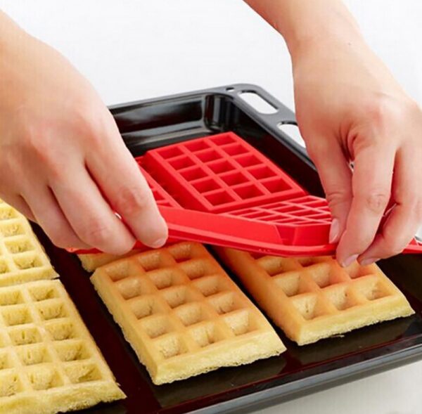 Silicone Baking Mold Waffle Mold Baking Tray Diy Module Kitchen Cooking Cake Making Tool Chocolate Mold Tray