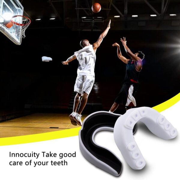 Sport Mouth Guard EVA Teeth Protector Kids Youth Mouthguard Tooth Brace Protection for Basketball Rugby Boxing Karate