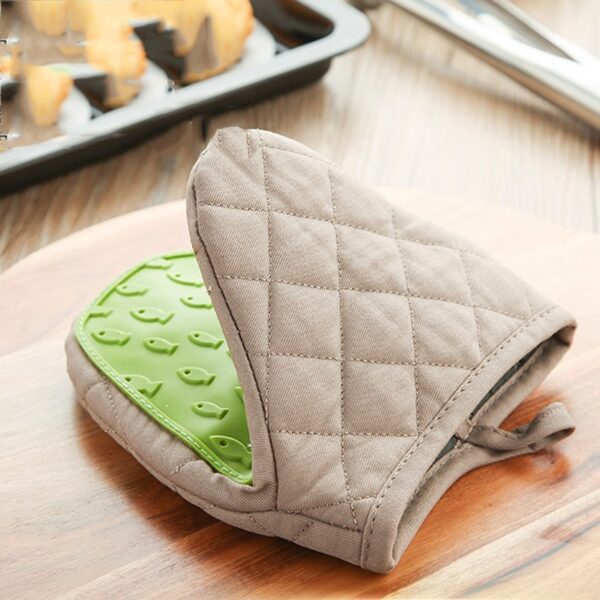 1PC Silicone Anti-scalding Oven Gloves Mitts Potholder Kitchen Silicone Gloves Tray Dish Bowl Holder Baking Insulation Hand Clip