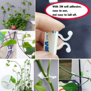 Plant climbing wall Self-Adhesive Fastener Tied fixture Vine Buckle Hook Garden plant wall
