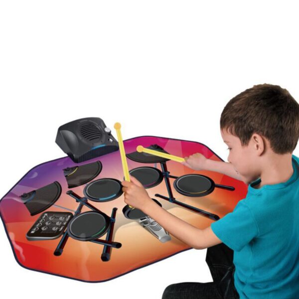Jazz Drum Blanket Multifunction Musical Instruments Mat Educational Children's Luminous Drum Toy Multi Function Music boys gifts