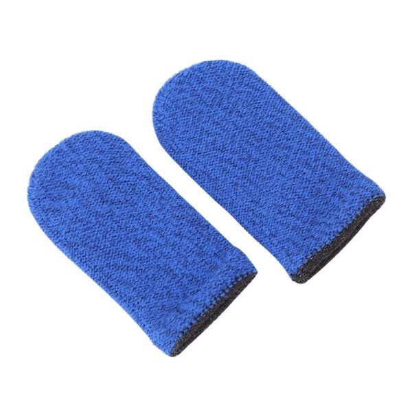 2pcs Finger Cover Breathable Game Controller Finger Sleeve For Pubg Sweat Proof Non-Scratch Touch Screen Gaming Thumb Gloves