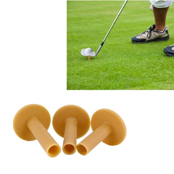 1pcs Rubber Golf Tees Training Practice Home Driving Ranges Mats Practice 42mm 54mm 70mm 83mm Golf Accessories Ox Tenden Tee