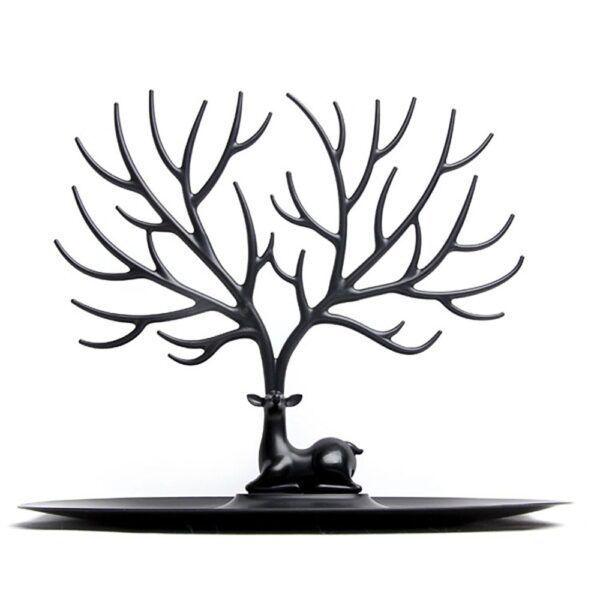 1PCS little Deer Jewelry Stand Display Jewelry Tray Tree Earring Holder Necklace Ring Pendant Bracelet Display Storage Racks
