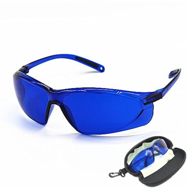 golf finding glasses,Golf Ball Finder Professional Lenses Glasses,Sports Sunglasses Fit for Running Golf Driving,ship with case