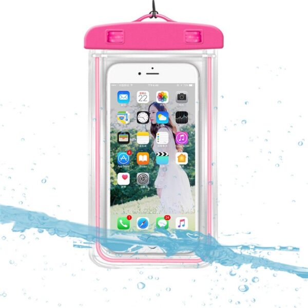 6 inch Summer Diving Bag Waterproof Pouch Swimming Beach Skiing Dry Bag Case Water Sports Bags Cover Holder for Phone Wallet