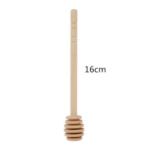 8cm Mini Wooden Honey Stirring Stick Honey Spoon For Coffee Milk Tea Stirring Environmentally Friendly Long Handle Mixing Stick