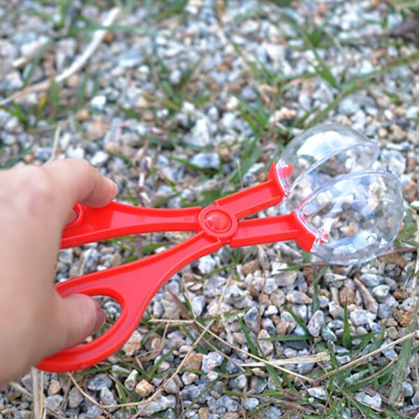 Bug Insect Catcher Scissors Tongs Tweezers Scooper Clamp Kids Toy Cleaning Tool For Children Toy Handy