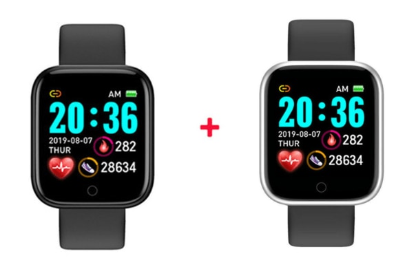 Sport Smart Watch Men Smartwatch Women D20 Y68 Blood Pressure Heart Rate Monitor Waterproof Smartwatch Watch For Android IOS
