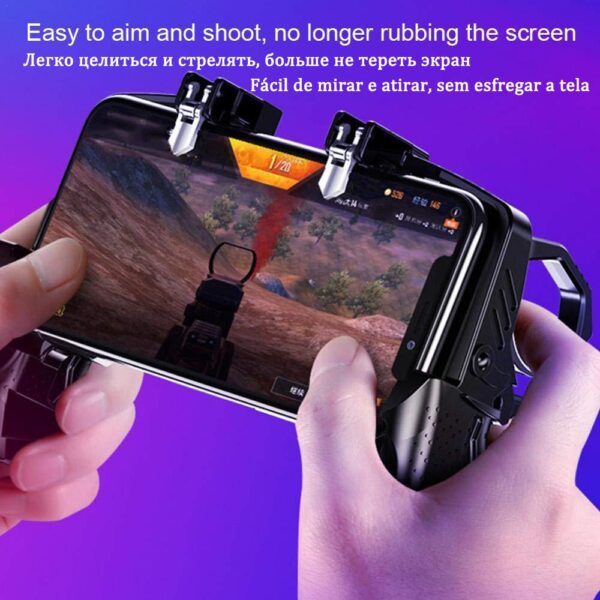 Trigger Pubg Free Fire Game Pad Pabg Joystick for Cell Phone Gamepad iPhone Android Mobile Smartphone Cellular Pupg Controller