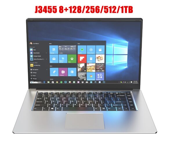 15.6 Inch Gaming With 8G RAM 1TB 512G 256G 128G 64G SSD ROM Laptop Ultrabook Intel Quad Core Windows 10 Notebook Computer