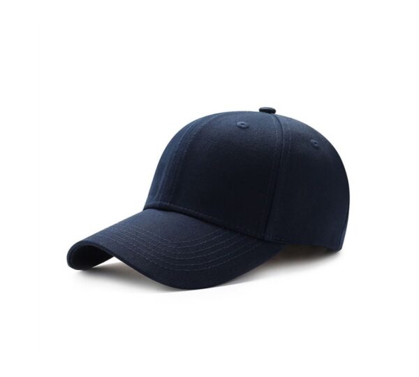 Men Women Plain Curved Sun Visor Baseball Cap Hat Solid Color Fashion Adjustable Caps
