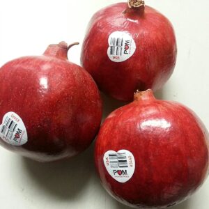 (Set of 3) Fresh Pomegranate POM Wonderful XL - Jumbo