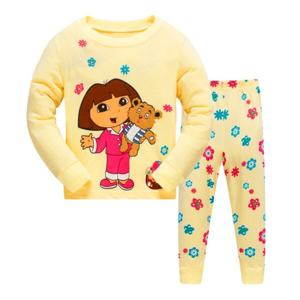 Kid Clothes Cartoon Nighty Pajamas For Girls Boys Autumn Pajamas Suit Baby Girls Clothes Unicorn Pyjamas Kids Pijamas Infantil