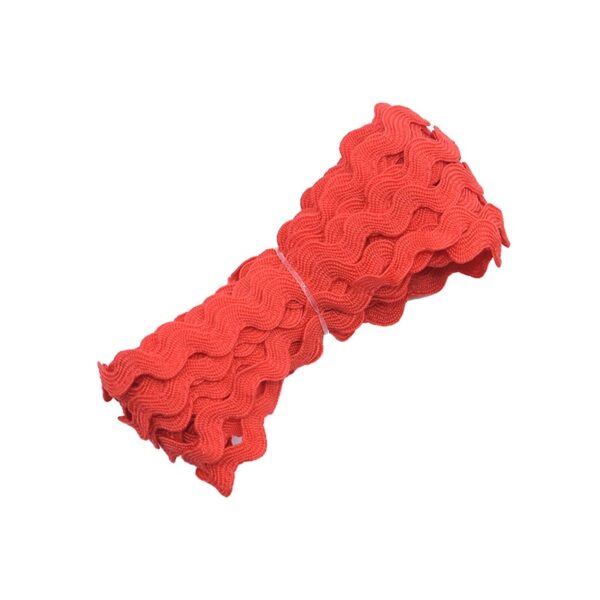 5/25m 0.5cm Colorful Curve Wavy Lace Trim S Shaped Lace Ribbon Handmade Costume Hat Curtain Pillow Decorations DIY Sewing Crafts